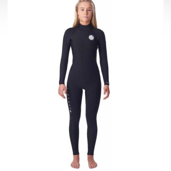 Rip Curl Other - NEW Rip Curl Dawn Patrol 3/2 MM Eback zip full Wetsuit E5 Black 4